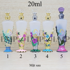 Chai Dubai dáng cao trong mờ 20ml