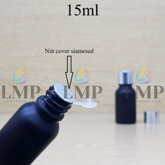 Chai tinh dầu nắp xi KO viền 15ml