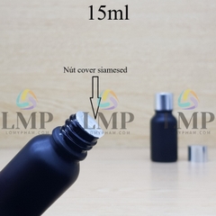Chai tinh dầu nắp xi KO viền 15ml
