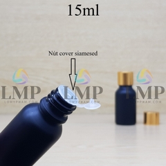 Chai tinh dầu nắp xi KO viền 15ml