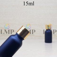Chai tinh dầu nắp xi KO viền 15ml