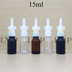 Chai tinh dầu xịt mũi có khóa 15ml