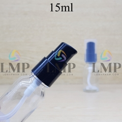 Chai tinh dầu đầu xịt giọt KO viền 15ml
