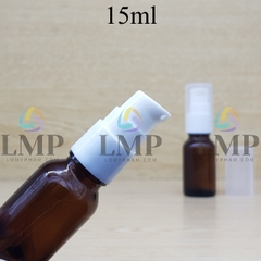 Chai tinh dầu đầu xịt giọt KO viền 15ml