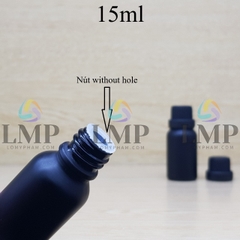 Chai tinh dầu nắp dày 15ml