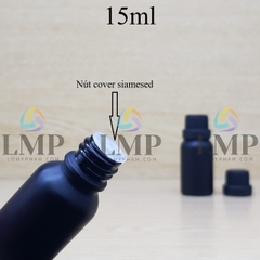 Chai tinh dầu nắp dày 15ml