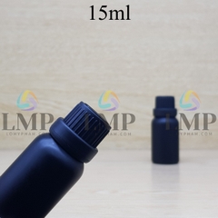 Chai tinh dầu nắp dày 15ml