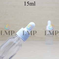 Chai tinh dầu nắp bóp khoen nhựa sọc 15ml