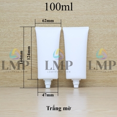 Thân tuýp dẹp 100ml