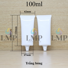 Thân tuýp dẹp 100ml