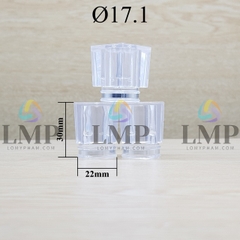 Nắp PS trong vuông viền Ø17.1