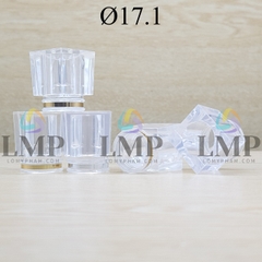 Nắp PS trong vuông viền Ø17.1