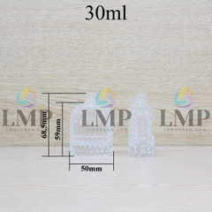 Thân chai gai 30ml cổ Ø14.5