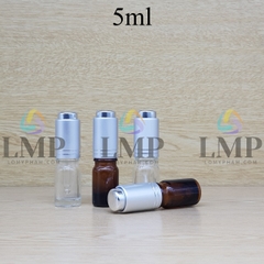Chai tinh dầu nắp nhấn 5ml