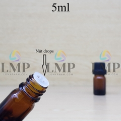 Chai tinh dầu nắp dày 5ml