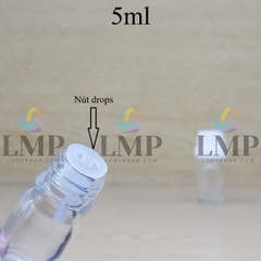 Chai tinh dầu nắp dày 5ml