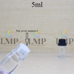 Chai tinh dầu nắp dày 5ml