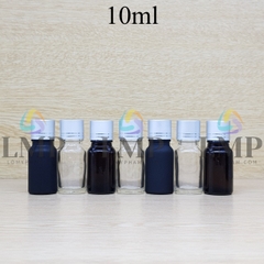 Chai tinh dầu nắp xi 2 viền 10ml
