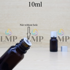 Chai tinh dầu nắp xi 2 viền 10ml