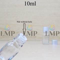 Chai tinh dầu nắp xi 2 viền 10ml