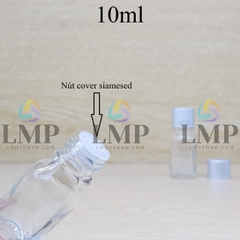 Chai tinh dầu nắp xi 2 viền 10ml