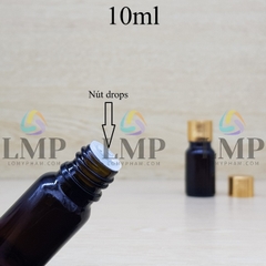 Chai tinh dầu nắp sọc 10ml
