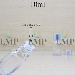 Chai tinh dầu nắp xi KO viền 10ml