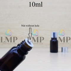 Chai tinh dầu nắp xi KO viền 10ml
