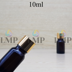 Chai tinh dầu nắp xi KO viền 10ml