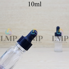Chai tinh dầu nắp bóp khoen nhựa sọc 10ml