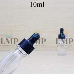 Chai tinh dầu nắp bóp khoen nhựa sọc 10ml