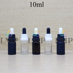 Chai tinh dầu nắp bóp sọc dày 10ml