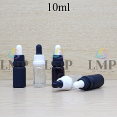Chai tinh dầu nắp bóp sọc dày 10ml