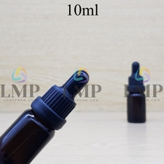Chai tinh dầu nắp bóp sọc dày 10ml