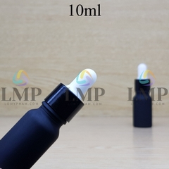 Chai tinh dầu nắp bóp khoen nhựa trơn 10ml