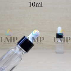 Chai tinh dầu nắp bóp khoen nhựa trơn 10ml
