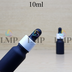 Chai tinh dầu nắp bóp khoen nhựa trơn 10ml