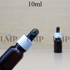 Chai tinh dầu nắp bóp khoen nhựa trơn 10ml