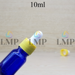 Chai tinh dầu nắp bóp khoen nhựa sọc 10ml