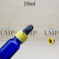 Chai tinh dầu nắp bóp khoen nhựa sọc 10ml