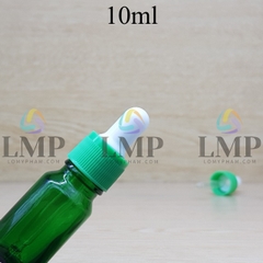 Chai tinh dầu nắp bóp khoen nhựa sọc 10ml