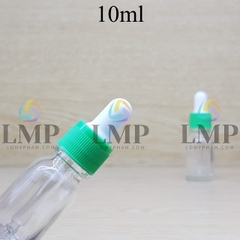 Chai tinh dầu nắp bóp khoen nhựa sọc 10ml