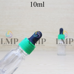 Chai tinh dầu nắp bóp khoen nhựa sọc 10ml