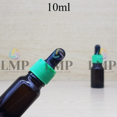 Chai tinh dầu nắp bóp khoen nhựa sọc 10ml