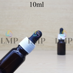 Chai tinh dầu nắp bóp khoen nhựa sọc 10ml