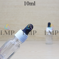 Chai tinh dầu nắp bóp khoen nhựa sọc 10ml