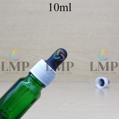 Chai tinh dầu nắp bóp khoen nhựa sọc 10ml