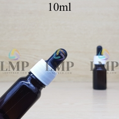 Chai tinh dầu nắp bóp khoen nhựa sọc 10ml
