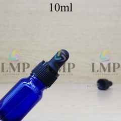 Chai tinh dầu nắp bóp khoen nhựa sọc 10ml