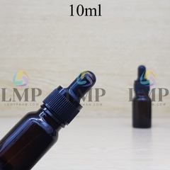 Chai tinh dầu nắp bóp khoen nhựa sọc 10ml